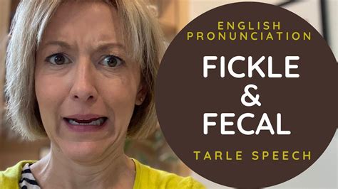 How to pronounce FECAL in English .